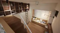 Ukuran apartemen Studio yang kecil sebenarnya bisa disiasati agar terlihat lega dengan cara memaksimalkan space yang tersedia.