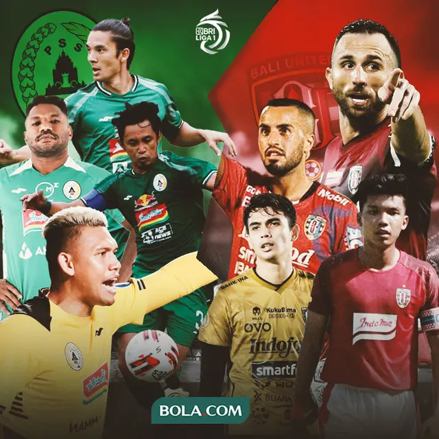 Liga 1 - Duel Antar Lini PSS Sleman vs Bali United