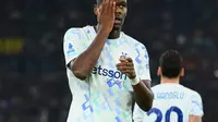 Ange-Yoan Bonny mencetak gol untuk Inter Milan pada laga melawan AS Roma di pekan ke-7 Serie A 2025/2026 - Dok. Inter Milan/@Inter