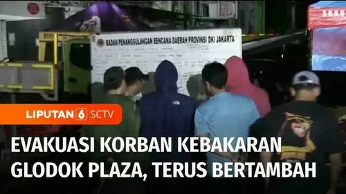 VIDEO: Korban Kebakaran Glodok Plaza Bertambah Menjadi 13 Orang Korban Hilang
