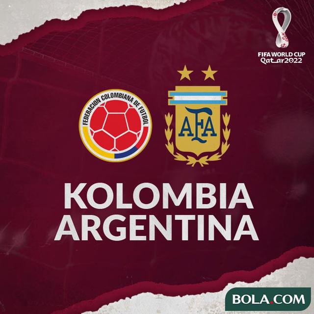 Kualifikasi Piala Dunia - Kolombia Vs Argentina