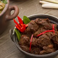 Rendang daging. (c)&nbsp;ismedhasibuan/Depositphotos.com