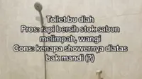 Konten review toilet tetangga saat silaturahmi Idulfitri banjir kritik. (dok. tangkapan layar video TikTok @rckyrm14/https://www.tiktok.com/@rckyrm14/photo/7357519801599757573)