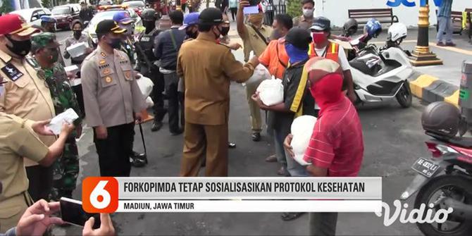 VIDEO: Madiun Zona Hijau, Forkopimda Ingatkan Warga Tetap Taati Protokol Kesehatan