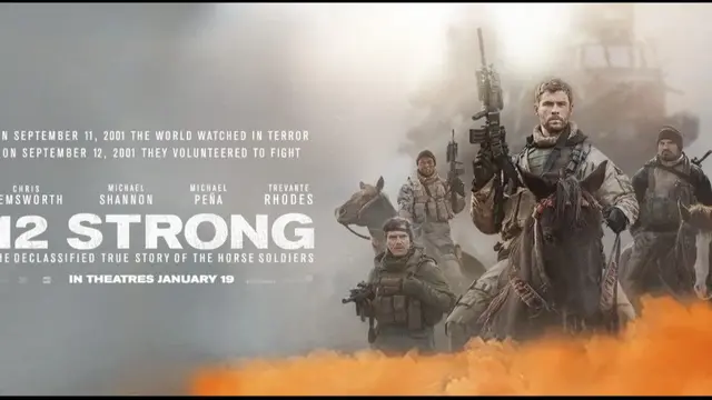 Chris Hemsworth dalam 12 Strong (Foto: imdb.com)