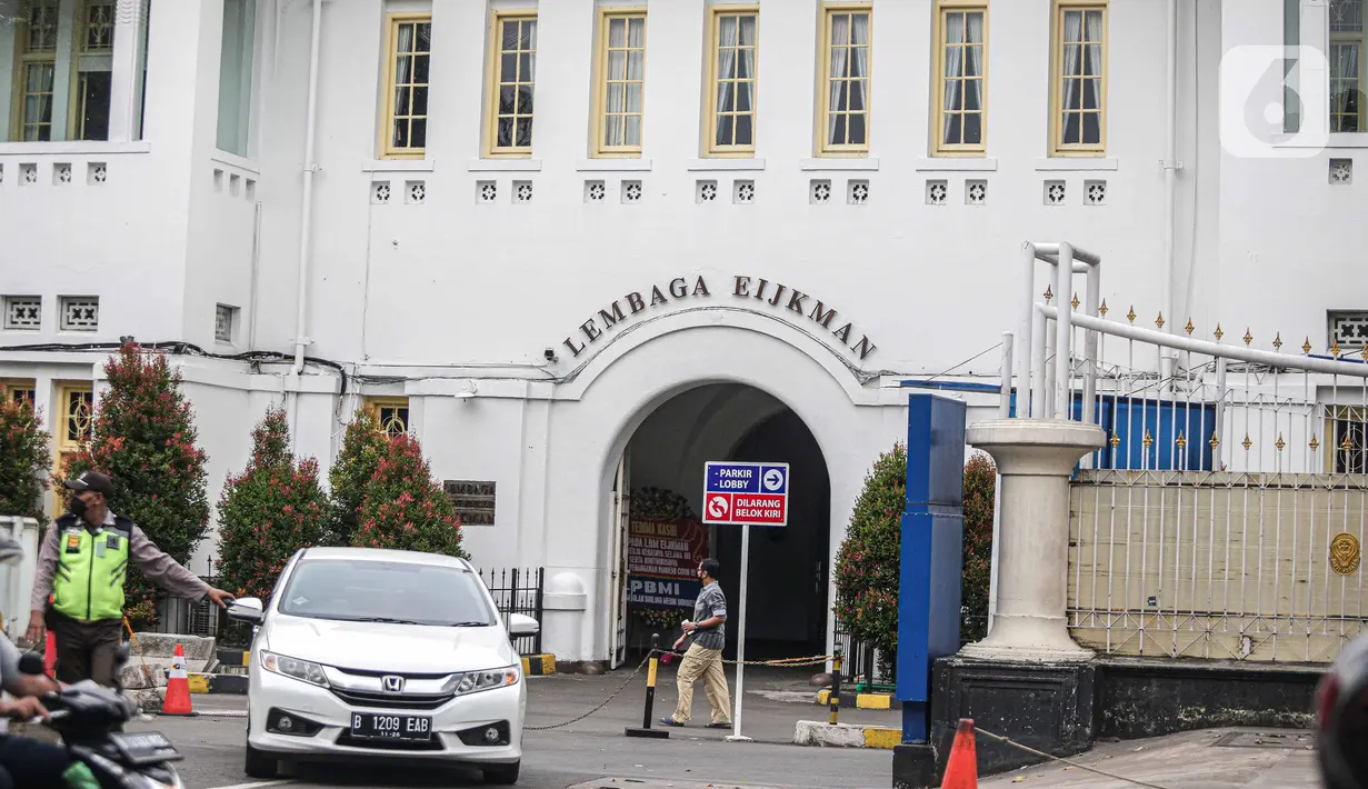 Suasana Kantor Lembaga Biologi Molekuler (LBM) Eijkman di Jakarta, Selasa (4/1/2022). Pemerintah melebur LBM Eijkman yang telah beroperasi selama 33 tahun ke Badan Riset dan Inovasi Nasional (BRIN).  (Liputan6.com/Faizal Fanani)