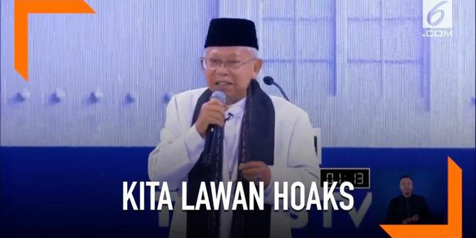 VIDEO: Ma'ruf Amin Sebut Dirinya Tak Muda Lagi, Tapi...