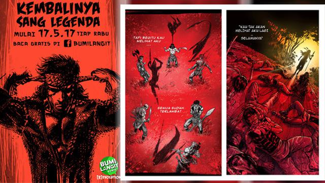 Komik Digital Si Buta Dari Gua Hantu Meluncur Di Facebook Tekno Liputan6 Com