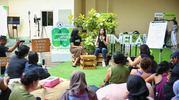 Gillian Koh Berbagi Cerita Soal Vegan Plant Based Diet di Weekend Workout Wellness