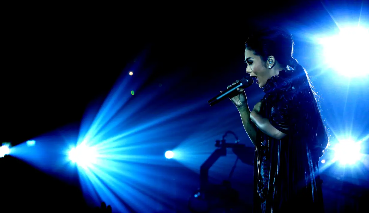 Konser Traya (Fathan Rangkuti/bintang.com)