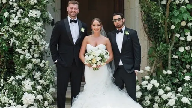 Hailie Jade Putri Eminem di Hari Pernikahannya