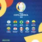 Copa America - Ilustrasi Logo Copa America 2021 (Bola.com/Adreanus Titus)