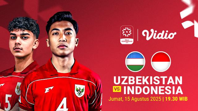 Siaran Langsung Uzbekistan vs Indonesia