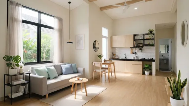 Rumah Type 36 Scandinavian yang Terang dan Lapang