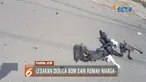 Ledakan terjadi di Bangil, Pasuruan, Jawa Timur. Diduga ledakan berasal dari bom yang meledak di rumah warga. Pelaku melarikan diri dengan membawa ransel.