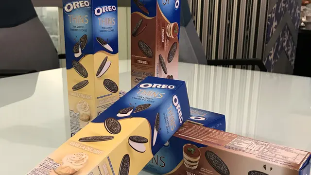 Biskuit Oreo untuk buka puasa Ramadan