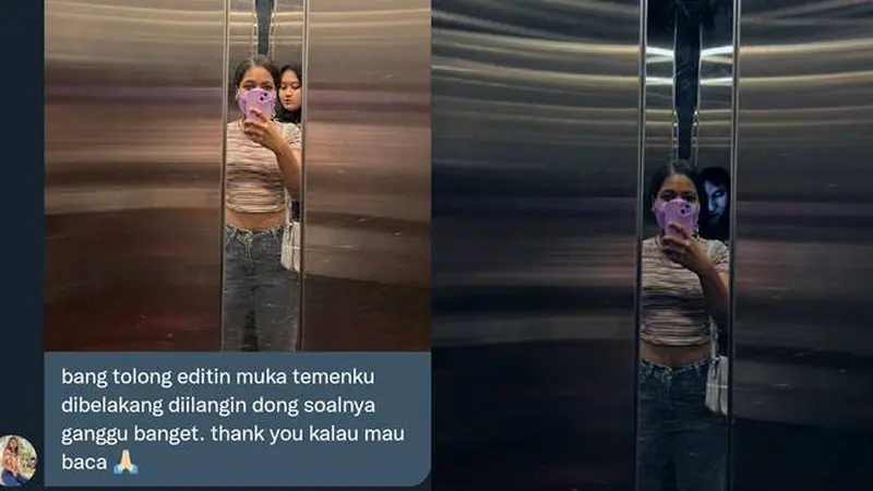 5 Editan Foto Kocak Netizen Saat Naik Lift Ini Bikin Senyum