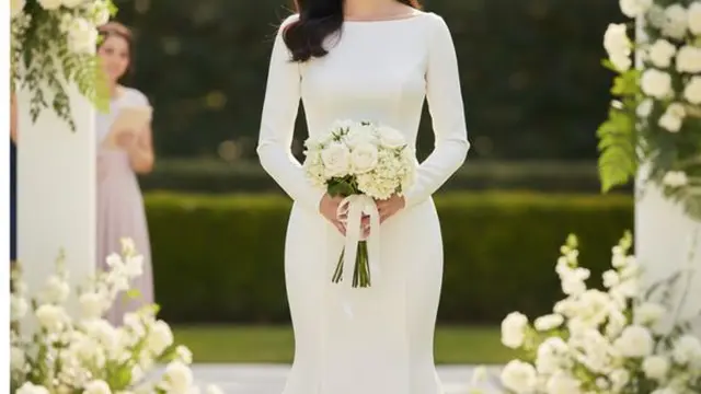 Baju Bridesmaid Cream Kekinian (Image by Gemini AI)