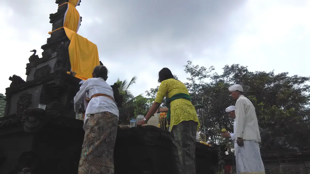 Upacara Tawur Agung Kesanga di Jepara 0315 1