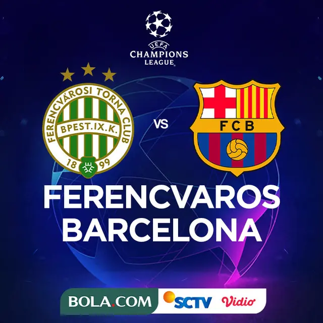 Liga Champions - Ferencvaros Vs Barcelona