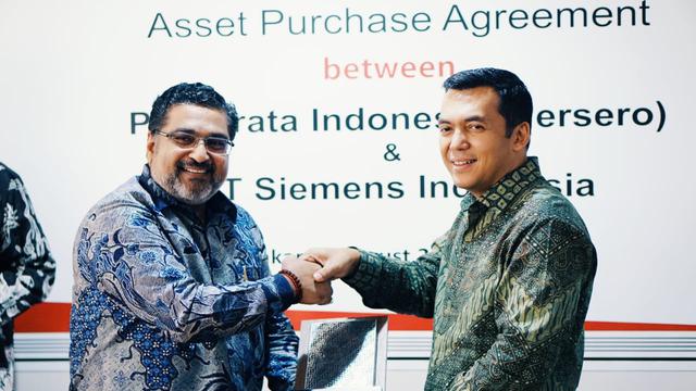 PT Barata Indonesia (Persero) resmi mengakuisisi pabrik Siemens Power dan Gas-Turbine Components yang berada di Cilegon, Banten. Dok Kementerian BUMN