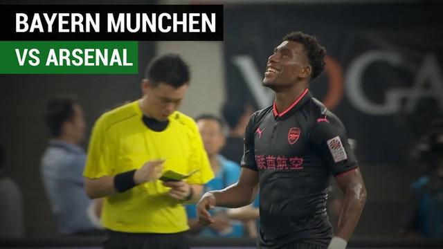Berita video highlights laga seru Bayern Munchen kontra Arsenal pada turnamen pramusim International Champions Cup 2017 di China.