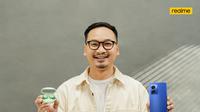Peluncuran produk Realme Buds Q2s dan Realme Narzo 50 5G (Foto: Realme)