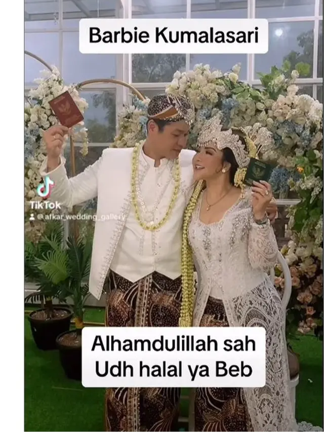 6 Potret Post Wedding Barbie Kumalasari, Pakai Busana Pengantin Sunda dan Minang