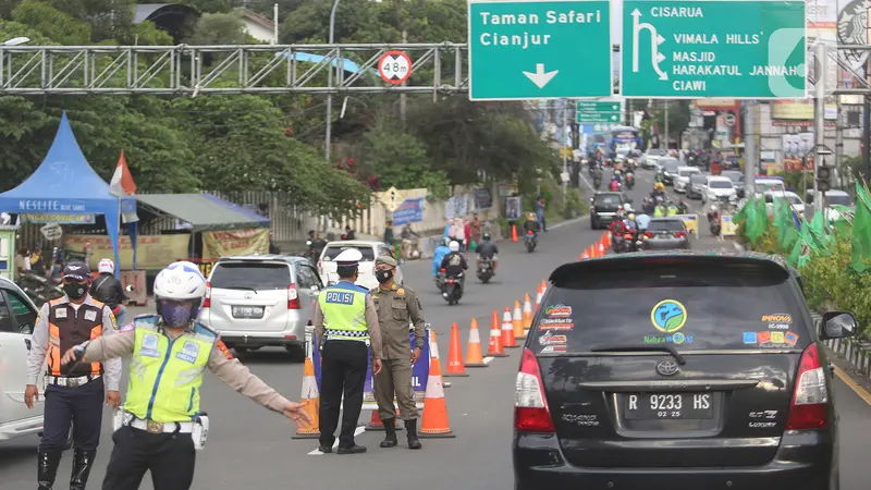 Aturan Ganjil Genap di Kawasan Puncak Diperluas