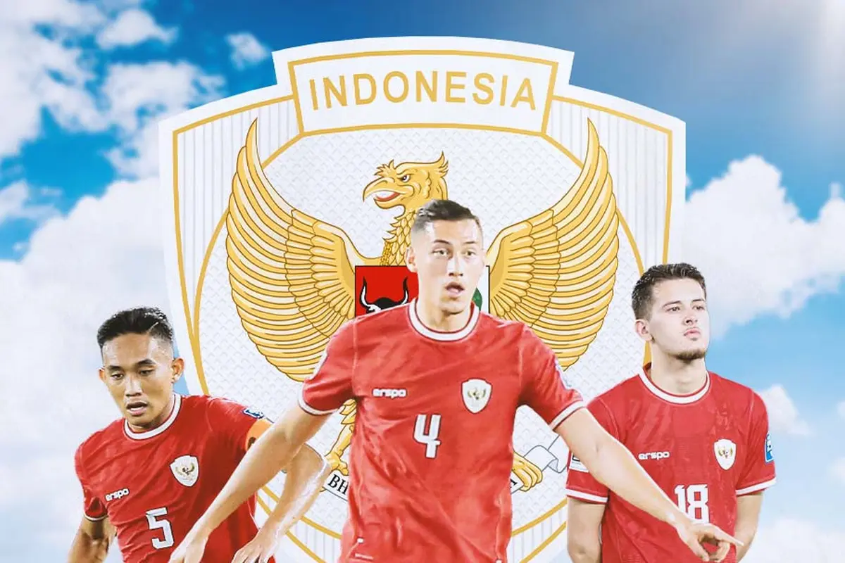 Timnas Indonesia - Rizky Ridho, Jay Idzes, Justin Hubner