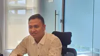 Kuasa Hukum PT Simbiotik Multitalenta Indonesia (PT SMI) Benedictus S. Habonaran saat memberi penjesan terkait duduk perkar dugaan penipuan NET89.