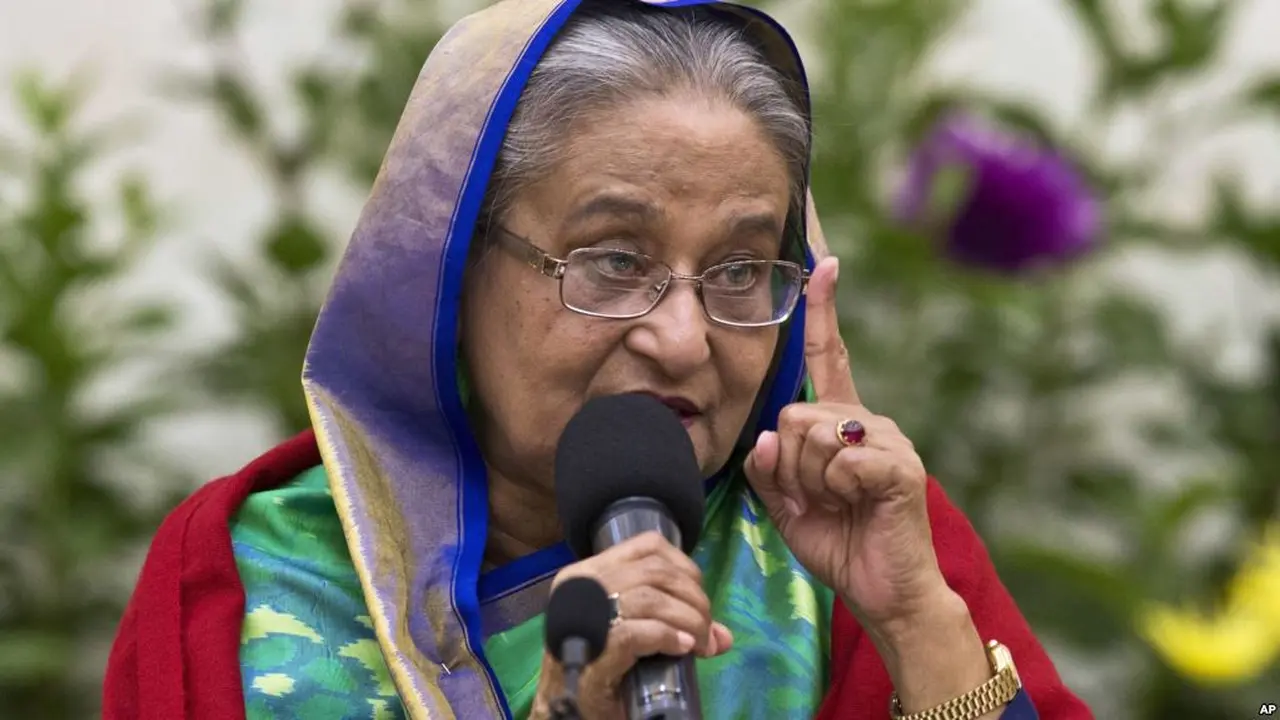 Sheikh Hasina.