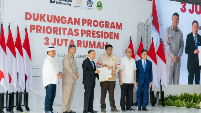 Groundbreaking rumah susun apartemen bersubsidi