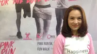 Chelsea Islan akan mengikuti fun walk atau pink run 5k pada Indonesia Goes Pink 2017.
