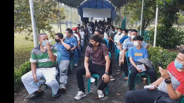 Puluhan Ribu Buruh Divaksinasi Covid-19 di Kota Tangerang
