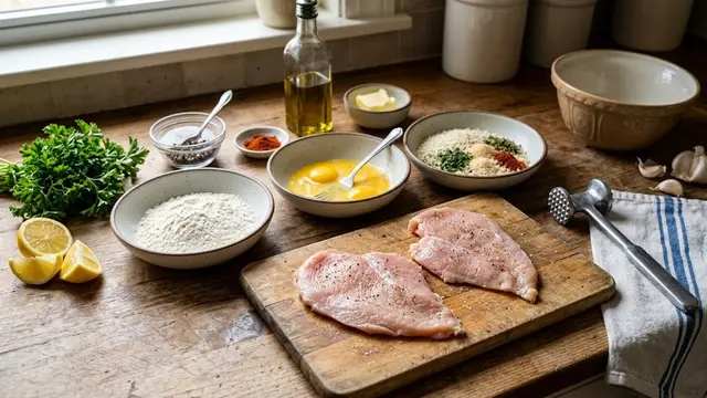 Resep Chicken Schnitzel Ala Rumahan/AI Generated