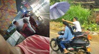 6 Momen Pacaran saat Hujan Ini Nyeleneh, Bikin Elus Dada
