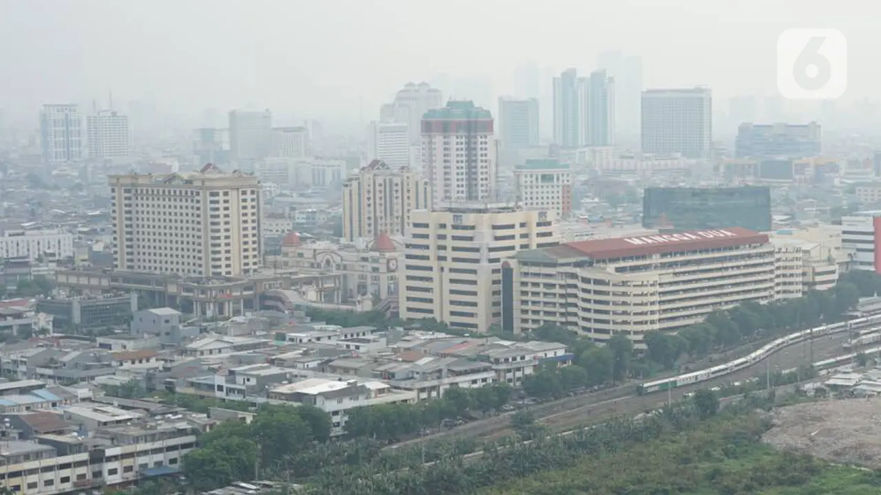 Minim RTH, Begini Wajah Polusi Udara di Langit Jakarta