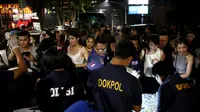 Razia Gabungan Sasar Sejumlah Tempat Hiburan di Kemang