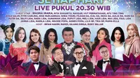 Semarak Indosiar 2021 ditayangkan dengan beragam tema live dari Studio Emtek City, Jakarta setiap malam mulai pukul 20.30 WIB