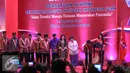 Joko Widodo saat berpidato dalam pembukaan Kongres III Persatuan Alumni GMNI, Jakarta, Jumat (8/7/2015). Kongres bertajuk Jalan Trisakti Menuju Tatanan Masyarakat Pancasila dihadiri sekitar 1.000 peserta. (Liputan6.com/Faizal Fanani)