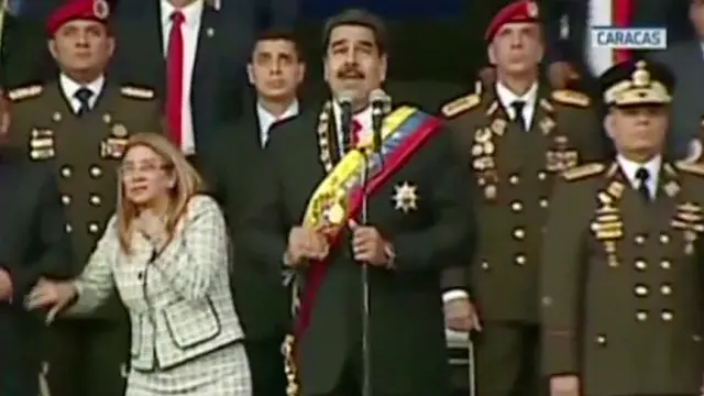 Aksi Heroik Pengawal Presiden Venezuela Saat Serangan Drone Berpeledak