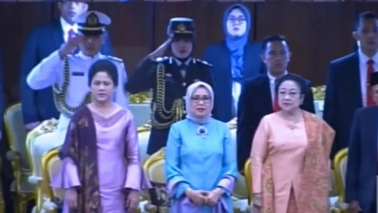 Sidang Tahunan MPR RI, Ini Gaya Kompak Para Ibu Negara