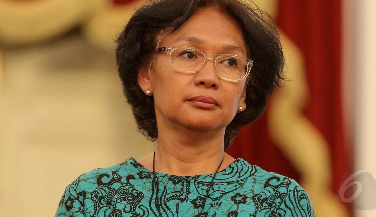 Ahli tata kelola pemerintahan dan reformasi birokrasi, Natalia Subagyo, M.Sc. Foto diambil di Istana Negara, Jakarta, Senin (25/5/2015). (Liputan6.com/Faizal Fanani)