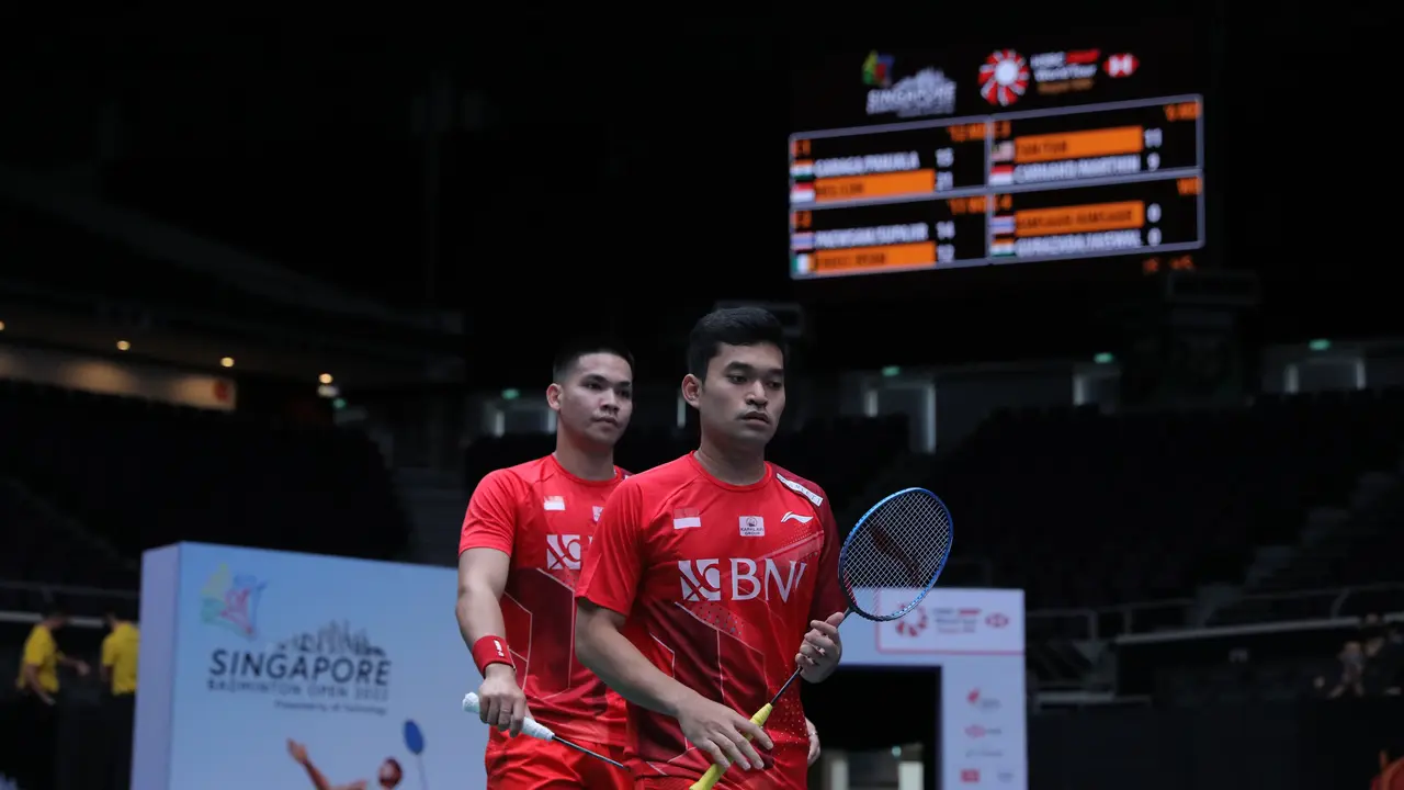 Leo Rolly Carnando/Daniel Marthin - Singapura Open 2022 - 12 Juli-2