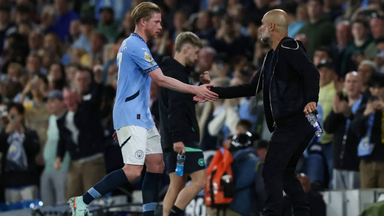 Kevin De Bruyne, Pep Guardiola