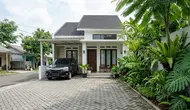 9 Halaman Rumah Tanpa Rumput yang Tetap Sejuk dan Sedap Dipandang, Estetik