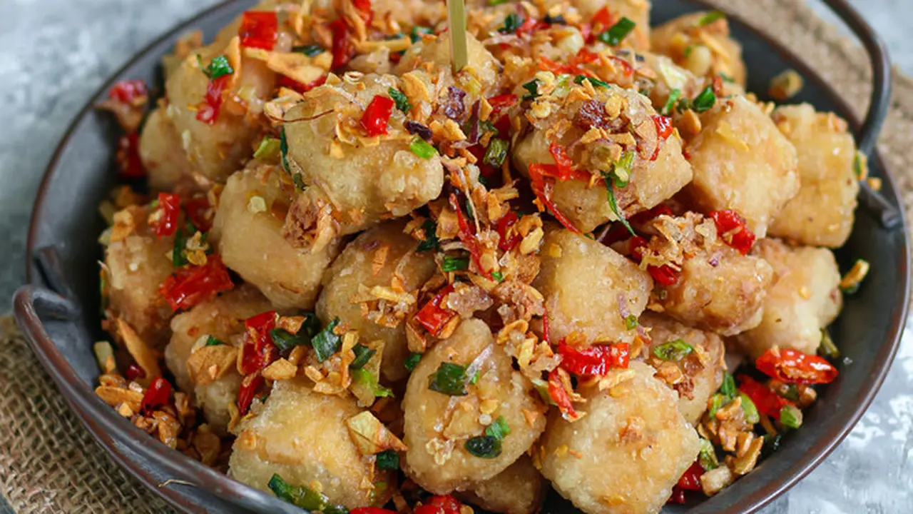 tempe cabai garam