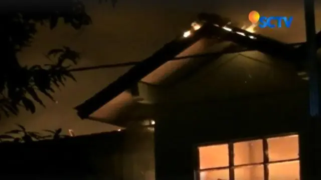 Gedung SMP PGRI di Cileungsi Bogor Ludes Terbakar, Diduga Korsleting Listrik