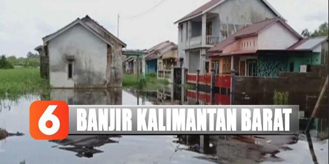 Banjir Rendam Puluhan Rumah Warga Kalimantan Barat